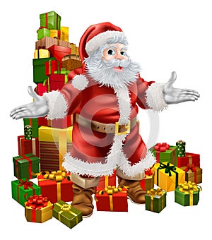 Santa Claus and Christmas Gifts