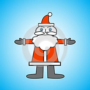 Santa claus christmas winter photo