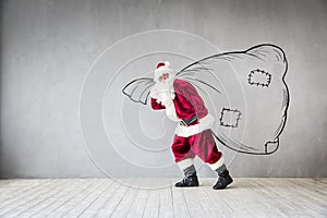 Santa Claus Christmas Xmas Holiday Concept