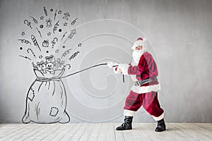 Santa Claus Christmas Xmas Holiday Concept