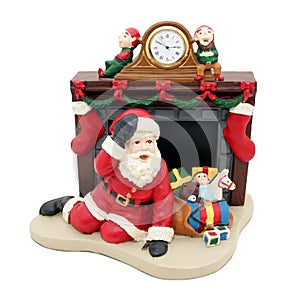 Santa Claus clock
