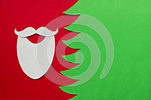 Santa Claus conceptual background