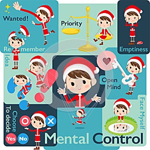 Santa Claus Costume mom_Mental & volition