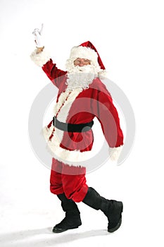 Santa claus dancing