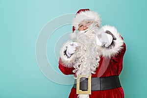 Santa Claus dancing