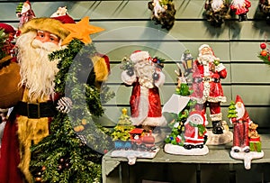 Santa Claus decorations