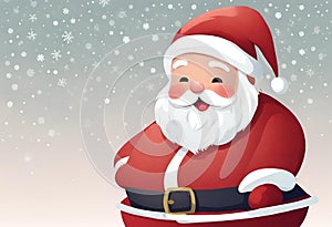 Santa Claus in different poses. Christmas character, photos, v16