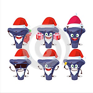 Santa Claus emoticons with actarius indigo cartoon character photo