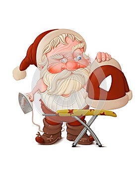 Santa Claus with flatiron