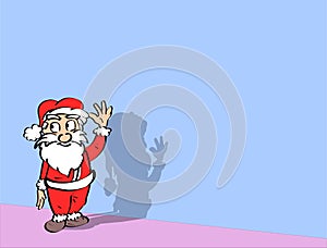 Santa claus - full color illustration