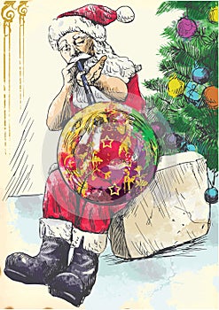 Santa Claus - glassblower