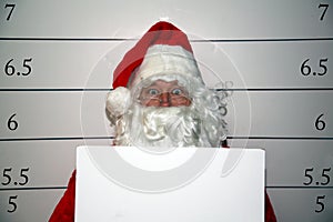 Santa Claus has been a Bad Boy this Christmas and has been arrested