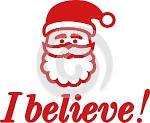 Santa Claus head with I believe