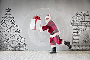 Santa Claus Christmas Xmas Holiday Concept