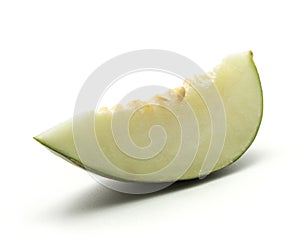 Santa Claus melon isolated on white