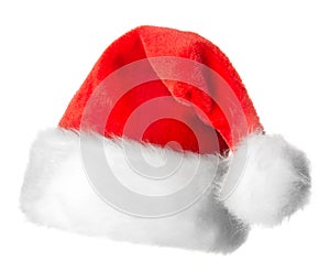 Santa Claus red hat isolated