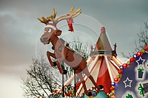 Santa Claus reindeer Rudolph photo