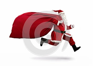 Santa Claus on the run