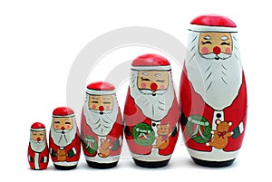 Santa Claus Russian Nesting Do photo