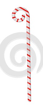 Santa Claus s magic stick. Christmas element vector