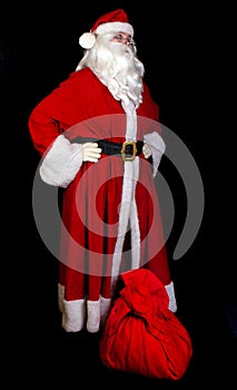 Santa Claus with a sac