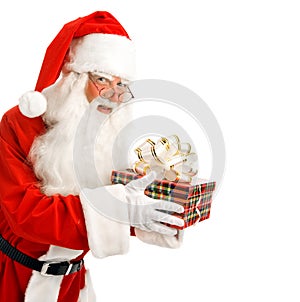 Santa Claus Secretly Brought a Gift photo