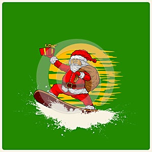 Santa Claus vector illustration