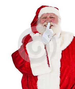 Santa Claus wants you to keep a secret