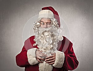 Santa Claus Wink