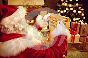 Santa Claus write letter
