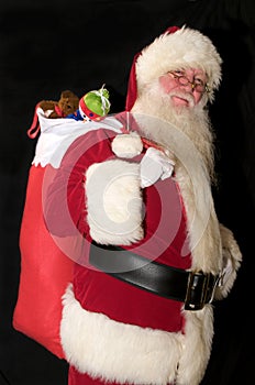 Santa Clause Delivering Presents photo