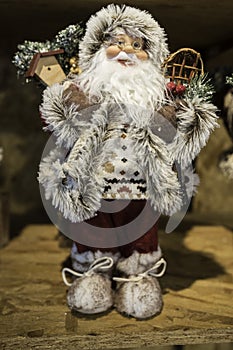 Santa-clause frosty model decoration boots clothes smile cheeks