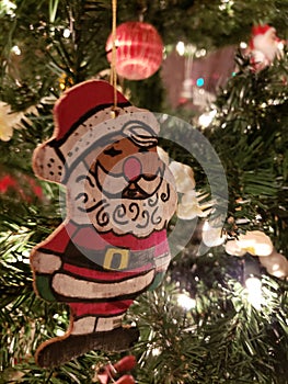 Santa clause ornament