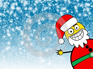 Santa Clause Winter background