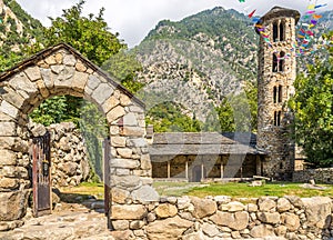 Santa Coloma church of Andorra photo