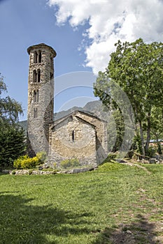 Santa Coloma church at Andorra Principality photo
