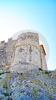 the Santa Creu castle in Calafell, Costa Dorada, Tarragona photo