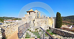 the Santa Creu castle in Calafell, Costa Dorada, Tarragona photo