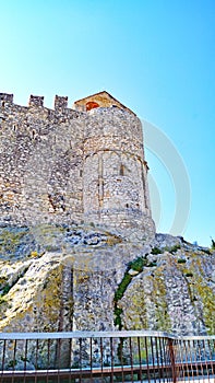 the Santa Creu castle in Calafell, Costa Dorada, Tarragona photo