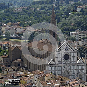 Santa Croce church, Florence photo