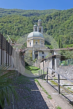 Santa Croce church of Riva San Vitale, Switzerland