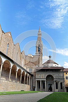 Santa Croce convent and chapel of Pazzi photo