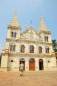 Santa Cruz Baslica, Kochi, India photo