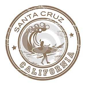 Santa Cruz, California stamp