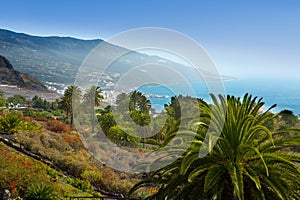 Santa Cruz de La Palma in Atlantic Canary islands photo