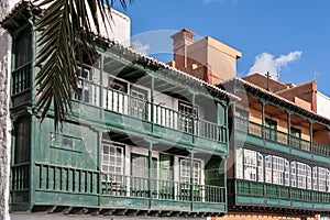 Santa Cruz de la Palma Colonial House Balconies