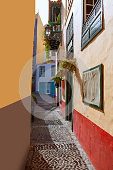 Santa Cruz de La Palma colonial house facades