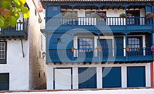 Santa Cruz de La Palma colonial house facades