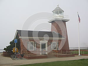 Santa Cruz Hazy Lighthouse 01