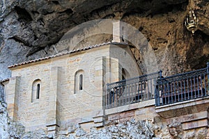Santa Cueva de Covadonga, Cangas de OnÃÂ­s, Spain photo